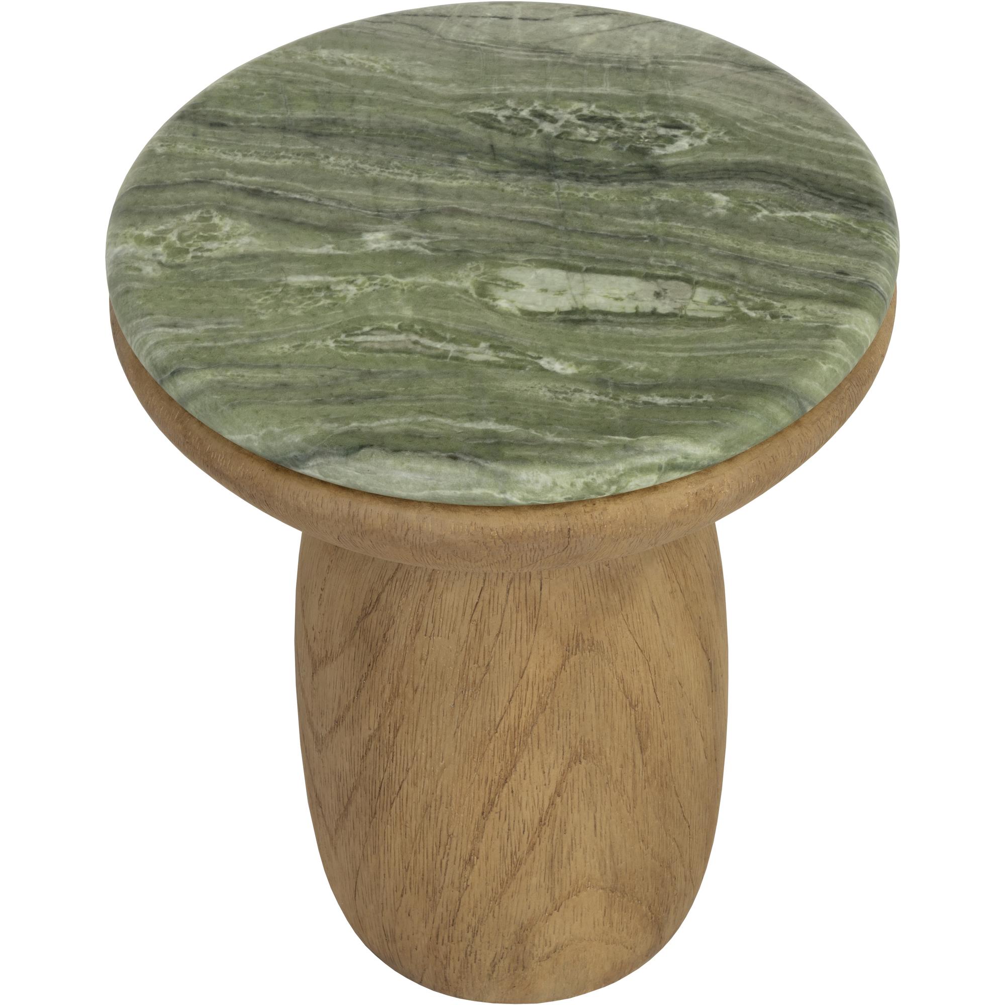 Orula End Table - Marble Look - Sage 3 Orula End Table - Marble Look - Sage - Image 3