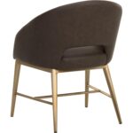 Abelson Dining Armchair - Eglinton Espresso 8 Abelson Dining Armchair - Eglinton Espresso - Image 4