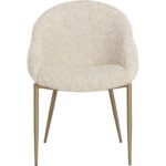Caprielle Dining Armchair - Noah Ecru - Image 2