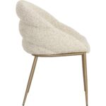 Caprielle Dining Armchair - Noah Ecru - Image 3