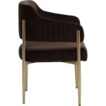 Tova Dining Armchair - Diamond Mink - Image 3
