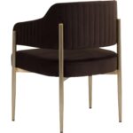 Tova Dining Armchair - Diamond Mink - Image 4