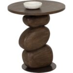 Balio End Table - Wood Look - Brown