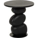 Balio End Table - Wood Look - Black 4 Balio End Table - Wood Look - Black - Image 2