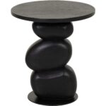 Balio End Table - Wood Look - Black 5 Balio End Table - Wood Look - Black - Image 3