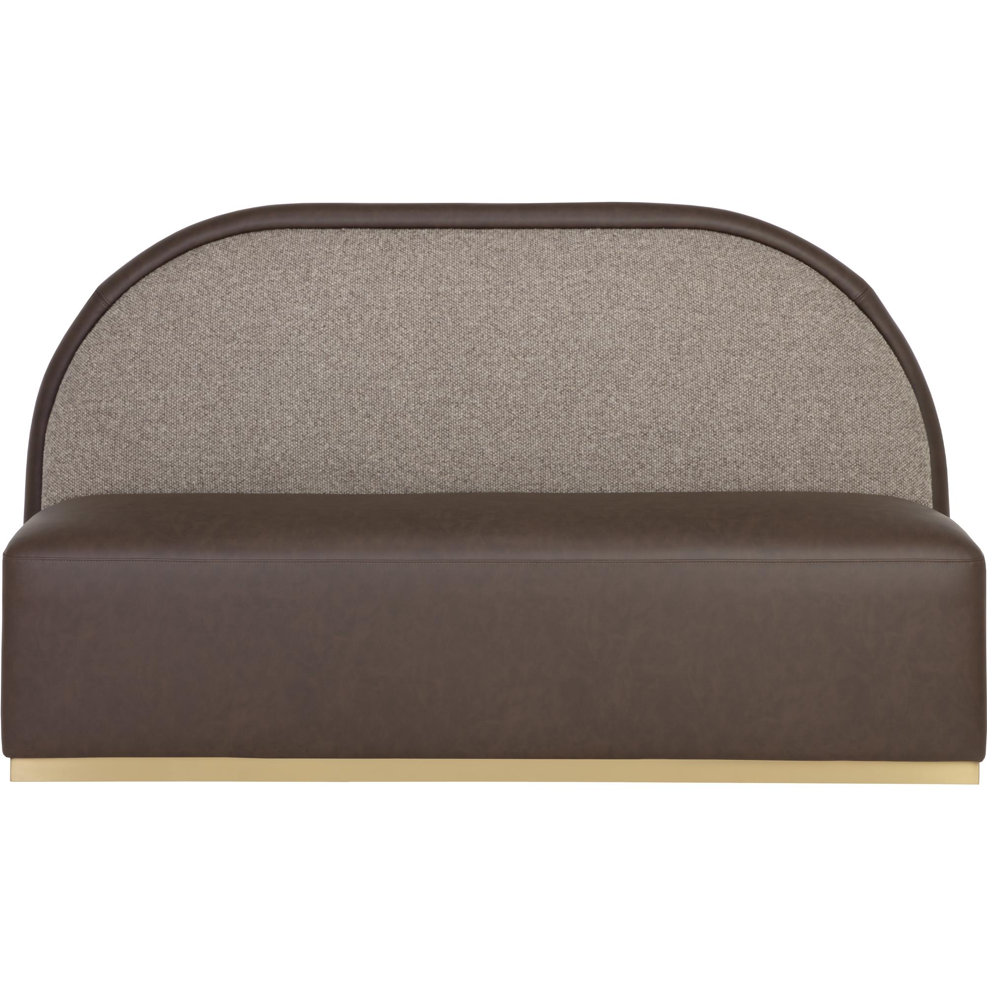 Ovid Banquette - Eglinton Espresso / Gellar Earth 2 Ovid Banquette - Eglinton Espresso / Gellar Earth - Image 2