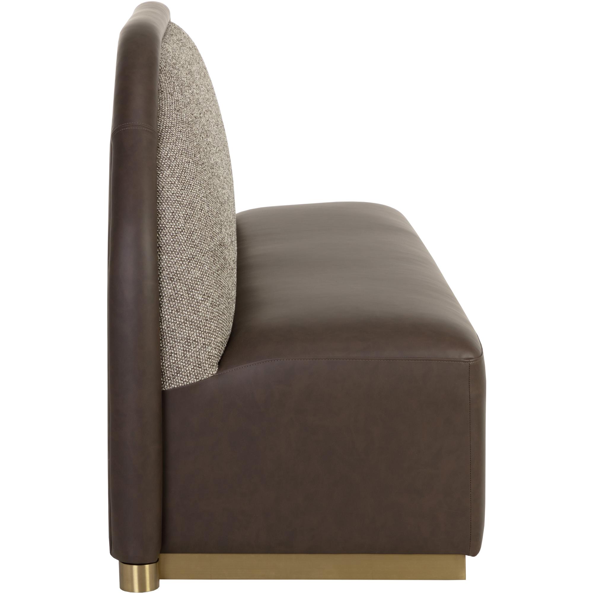 Ovid Banquette - Eglinton Espresso / Gellar Earth 3 Ovid Banquette - Eglinton Espresso / Gellar Earth - Image 3