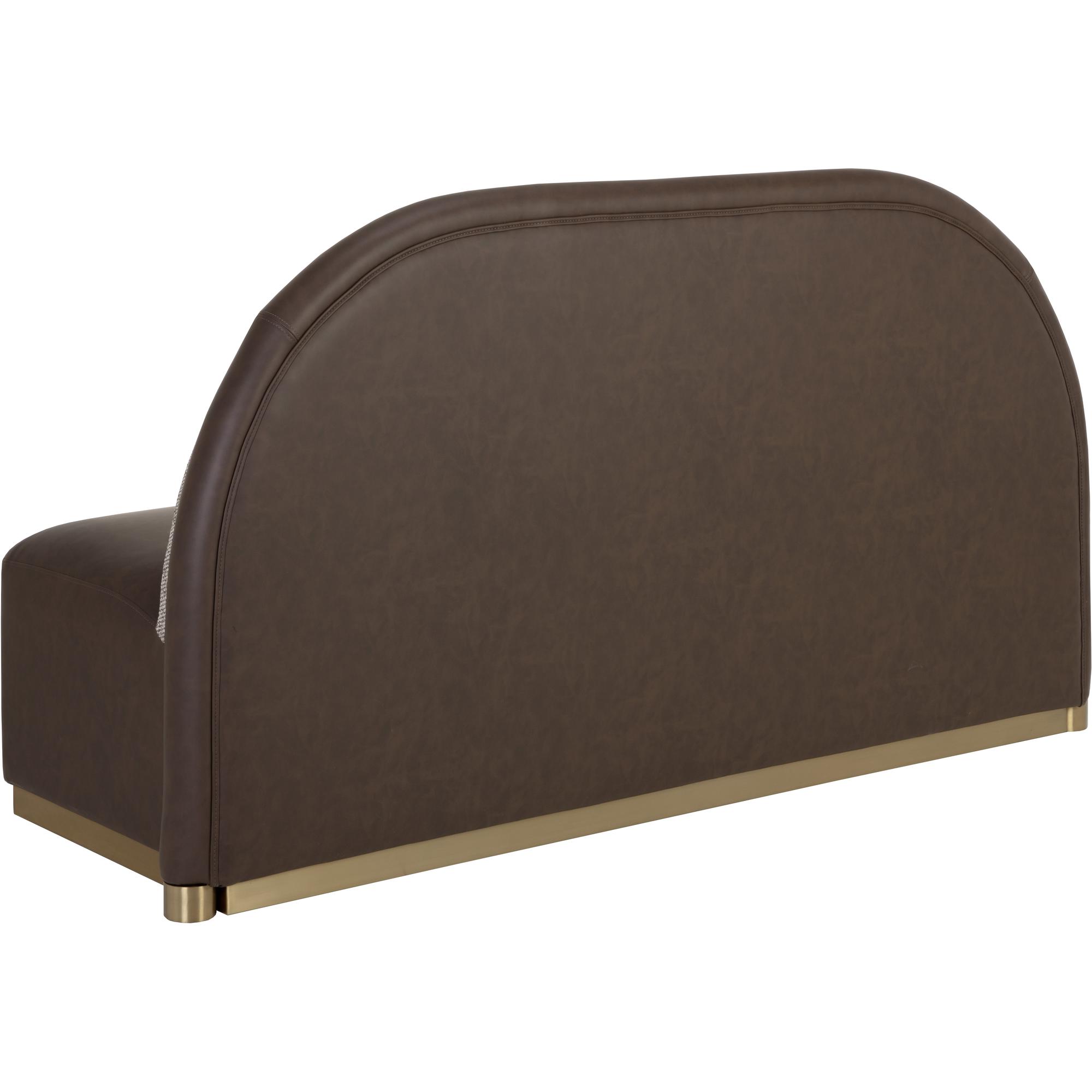 Ovid Banquette - Eglinton Espresso / Gellar Earth 4 Ovid Banquette - Eglinton Espresso / Gellar Earth - Image 4