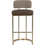 Larissa Barstool - Eglinton Espresso / Gellar Earth 8 Larissa Barstool - Eglinton Espresso / Gellar Earth - Image 2
