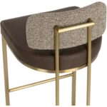 Larissa Barstool - Eglinton Espresso / Gellar Earth 11 Larissa Barstool - Eglinton Espresso / Gellar Earth - Image 5