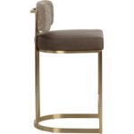 Larissa Counter Stool - Eglinton Espresso / Gellar Earth 7 Larissa Counter Stool - Eglinton Espresso / Gellar Earth - Image 3