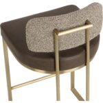 Larissa Counter Stool - Eglinton Espresso / Gellar Earth 9 Larissa Counter Stool - Eglinton Espresso / Gellar Earth - Image 5