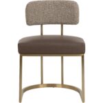 Larissa Dining Chair - Eglinton Espresso / Gellar Earth - Image 2
