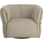 Davisville Swivel Armchair - Santa Cruz Cappuccino 6 Davisville Swivel Armchair - Santa Cruz Cappuccino - Image 2