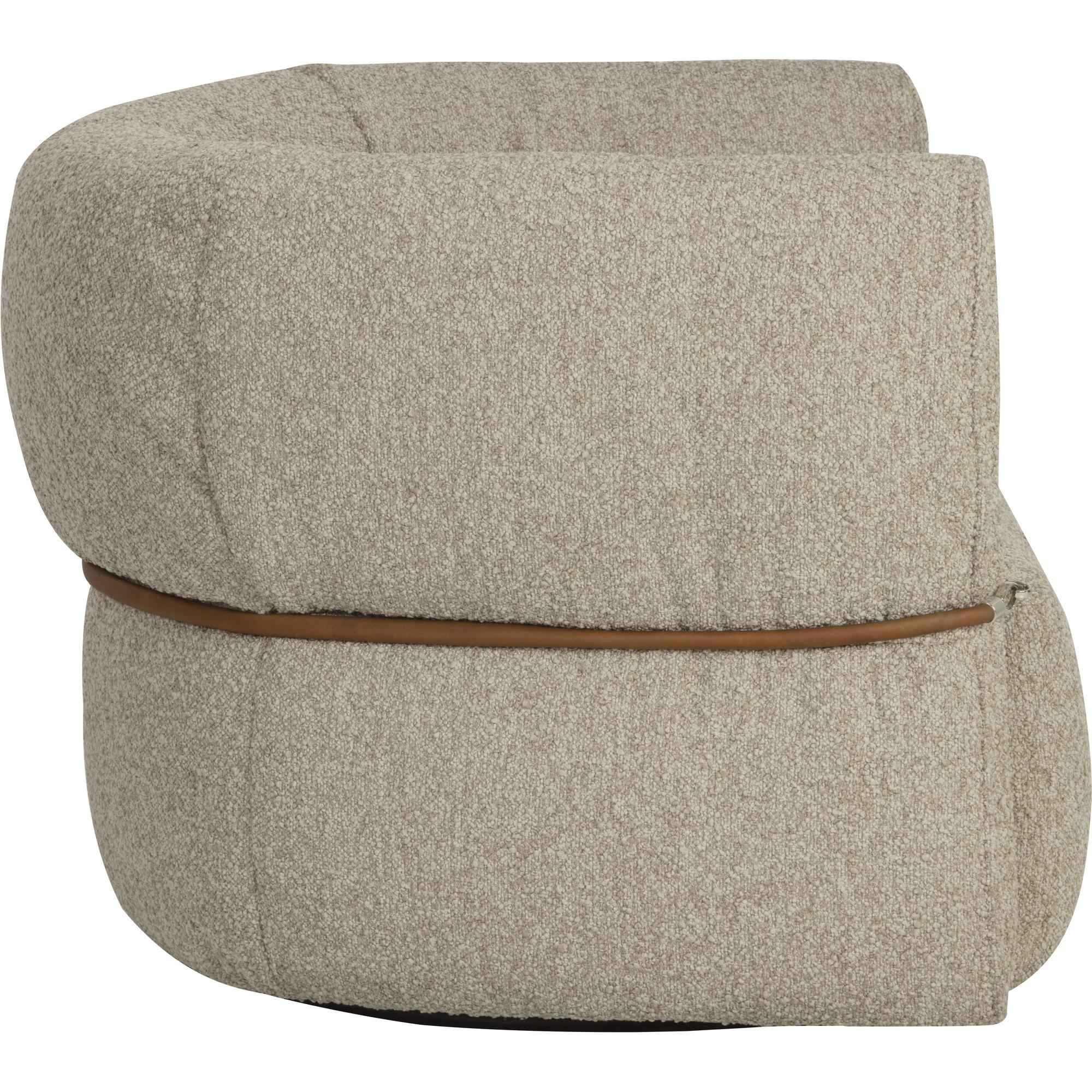 Davisville Swivel Armchair - Santa Cruz Cappuccino 3 Davisville Swivel Armchair - Santa Cruz Cappuccino - Image 3
