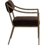 Leticia Dining Armchair - Diamond Mink 7 Leticia Dining Armchair - Diamond Mink - Image 3