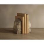Strata Bookend (Set Of 2) - Marble Look - Mocha 33 Strata Bookend (Set Of 2) - Marble Look - Mocha - Image 14