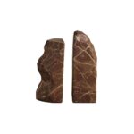 Strata Bookend (Set Of 2) - Marble Look - Mocha 26 Strata Bookend (Set Of 2) - Marble Look - Mocha - Image 7