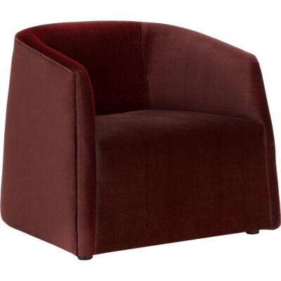 Serenade Lounge Chair - Rocha Merlot