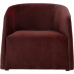 Serenade Lounge Chair - Rocha Merlot 7 Serenade Lounge Chair - Rocha Merlot - Image 2