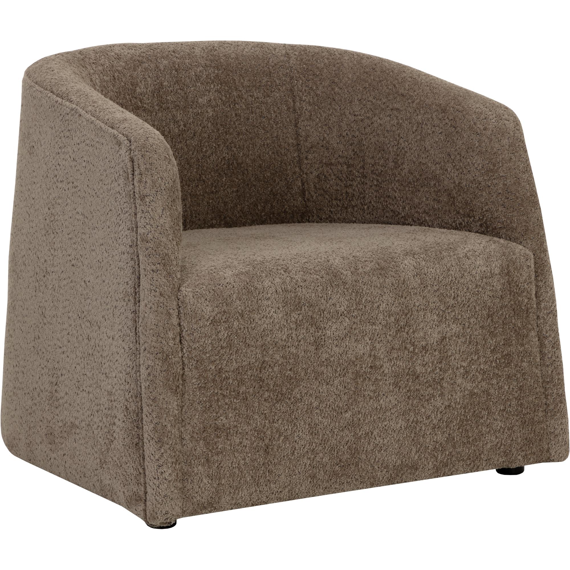 Serenade Lounge Chair - Hedda Truffle 1 Serenade Lounge Chair - Hedda Truffle