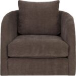 Wexford Swivel Lounge Chair - Rika Chocolate 6 Wexford Swivel Lounge Chair - Rika Chocolate - Image 2