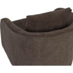 Wexford Swivel Lounge Chair - Rika Chocolate 9 Wexford Swivel Lounge Chair - Rika Chocolate - Image 5
