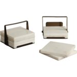 Florida Coaster Set (Pack Of 4) - White 4 Florida Coaster Set (Pack Of 4) - White - Image 2