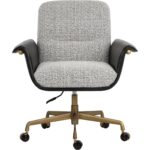 Lomax Office Chair - Helios Check Black / Bravo Black 6 Lomax Office Chair - Helios Check Black / Bravo Black - Image 2