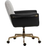 Lomax Office Chair - Helios Check Black / Bravo Black 7 Lomax Office Chair - Helios Check Black / Bravo Black - Image 3