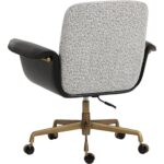 Lomax Office Chair - Helios Check Black / Bravo Black 8 Lomax Office Chair - Helios Check Black / Bravo Black - Image 4