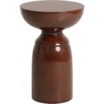 Goya End Table - Red Ochre 5 Goya End Table - Red Ochre - Image 2