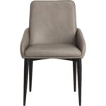 Carlo Dining Armchair - Ivanhoe Mineral - Image 2