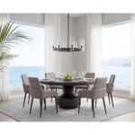 Carlo Dining Armchair - Ivanhoe Mineral - Image 6