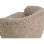 Fuwari Swivel Lounge Chair - Macio Shearling 9 Fuwari Swivel Lounge Chair - Macio Shearling - Image 5