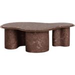 Isola Coffee Table - Marble Look - Mocha 8 Isola Coffee Table - Marble Look - Mocha - Image 3