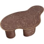 Isola Coffee Table - Marble Look - Mocha 9 Isola Coffee Table - Marble Look - Mocha - Image 4