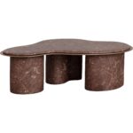 Isola Coffee Table - Marble Look - Mocha 10 Isola Coffee Table - Marble Look - Mocha - Image 5