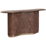 Isola Console Table - Marble Look - Mocha 6 Isola Console Table - Marble Look - Mocha - Image 2