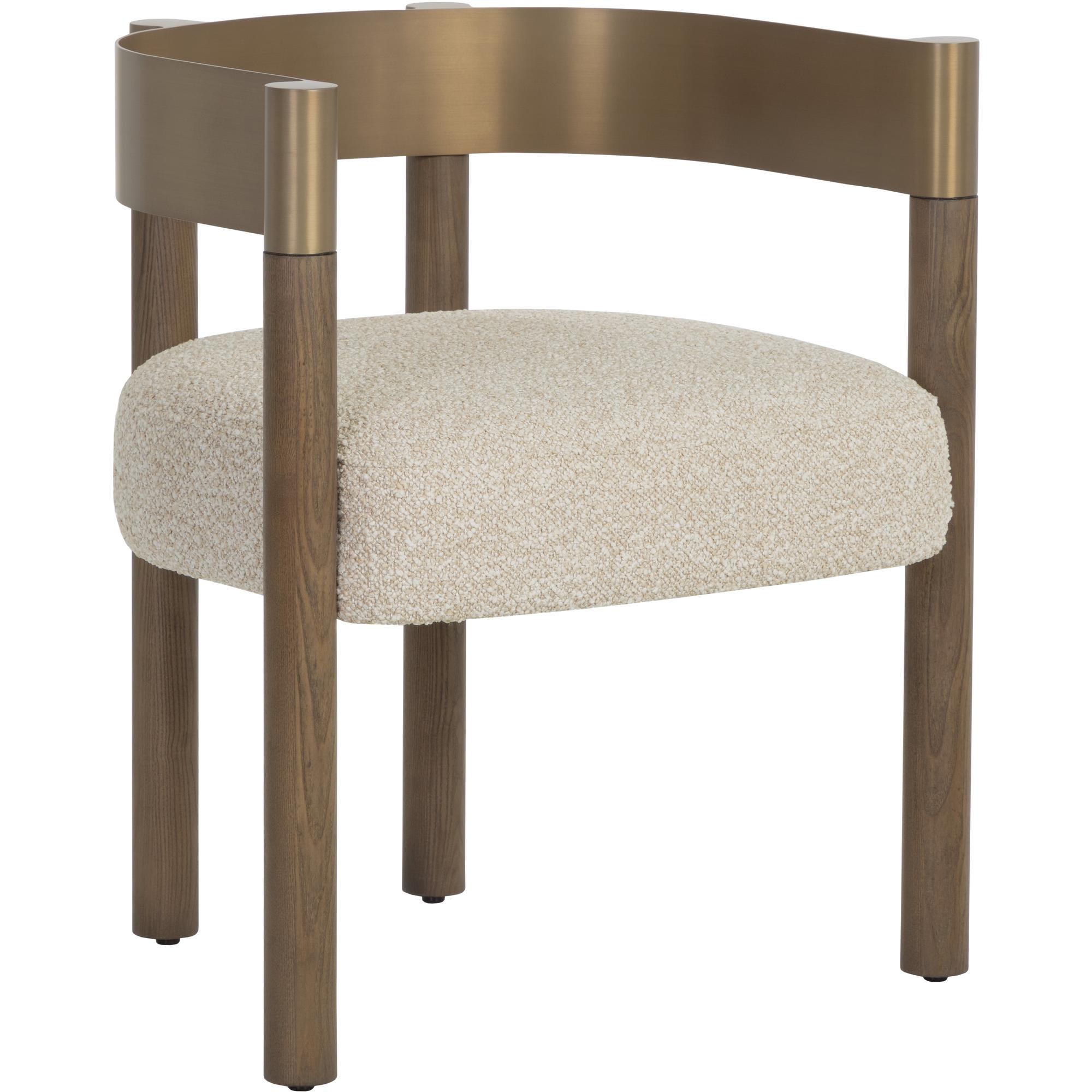 Manolo Dining Armchair - Santa Cruz Oatmeal 1 Manolo Dining Armchair - Santa Cruz Oatmeal