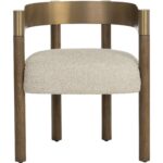 Manolo Dining Armchair - Santa Cruz Oatmeal 6 Manolo Dining Armchair - Santa Cruz Oatmeal - Image 2