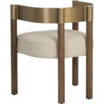 Manolo Dining Armchair - Santa Cruz Oatmeal 8 Manolo Dining Armchair - Santa Cruz Oatmeal - Image 4