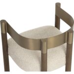 Manolo Dining Armchair - Santa Cruz Oatmeal 9 Manolo Dining Armchair - Santa Cruz Oatmeal - Image 5