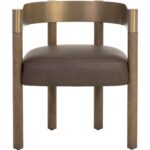 Manolo Dining Armchair - Eglinton Espresso - Image 2