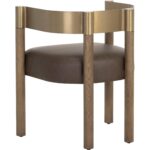 Manolo Dining Armchair - Eglinton Espresso - Image 4