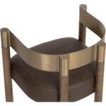 Manolo Dining Armchair - Eglinton Espresso - Image 5