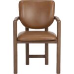 Fremont Dining Armchair - Missouri Cognac Leather 6 Fremont Dining Armchair - Missouri Cognac Leather - Image 2