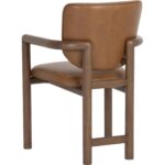 Fremont Dining Armchair - Missouri Cognac Leather 8 Fremont Dining Armchair - Missouri Cognac Leather - Image 4