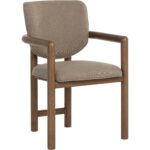 Fremont Dining Armchair - City Warm Taupe