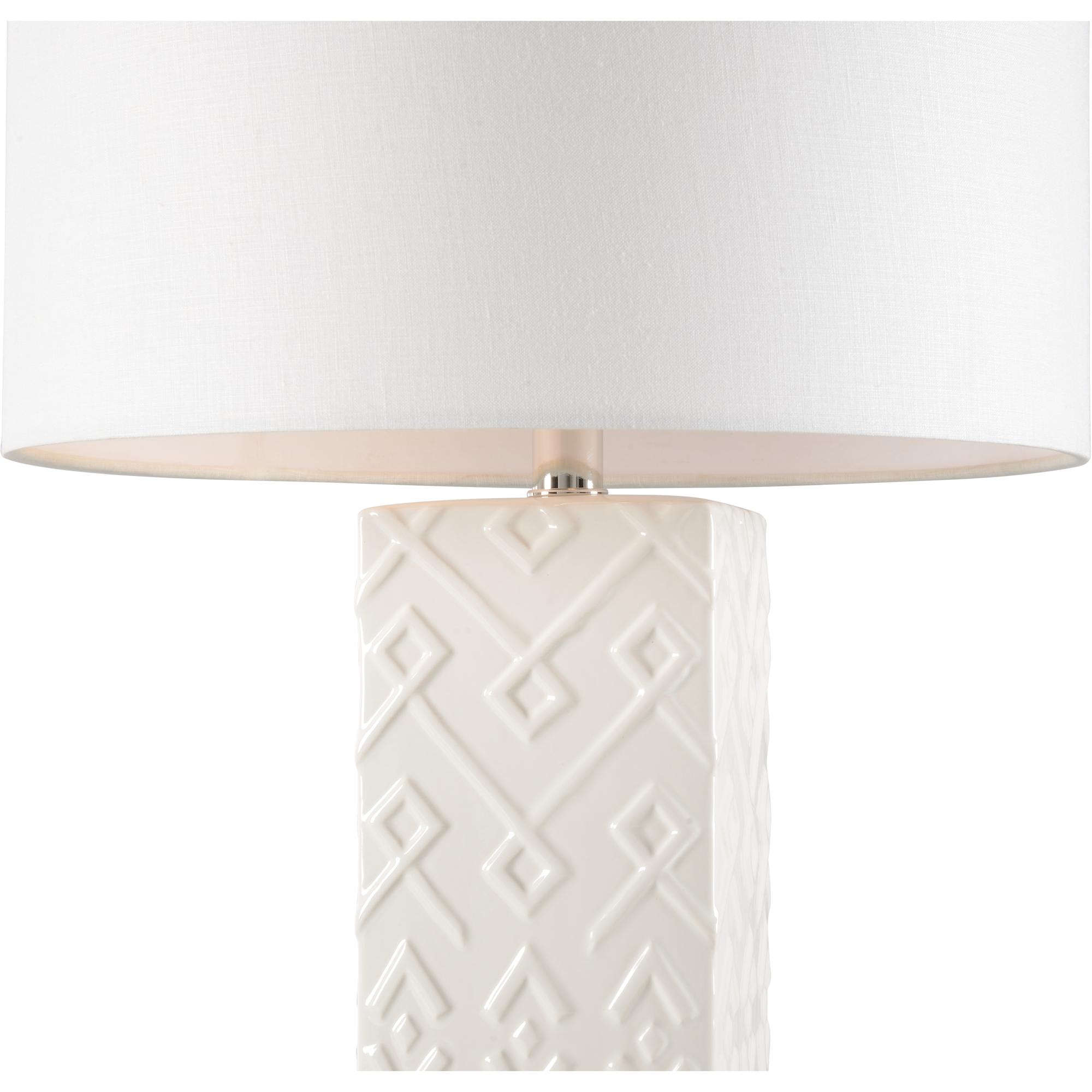 Ujamaa Lamp - White 2 Ujamaa Lamp - White - Image 2